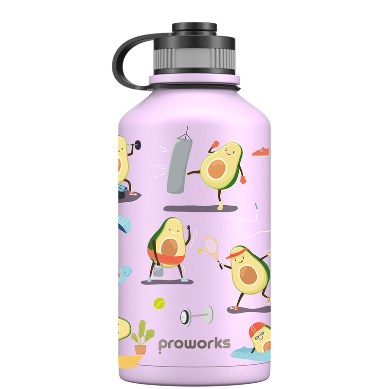 2 Litre Water Bottle - Pastel Lavender