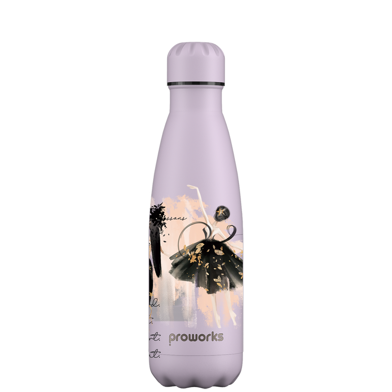 Original Ballet Dancer Water Bottle Pattern