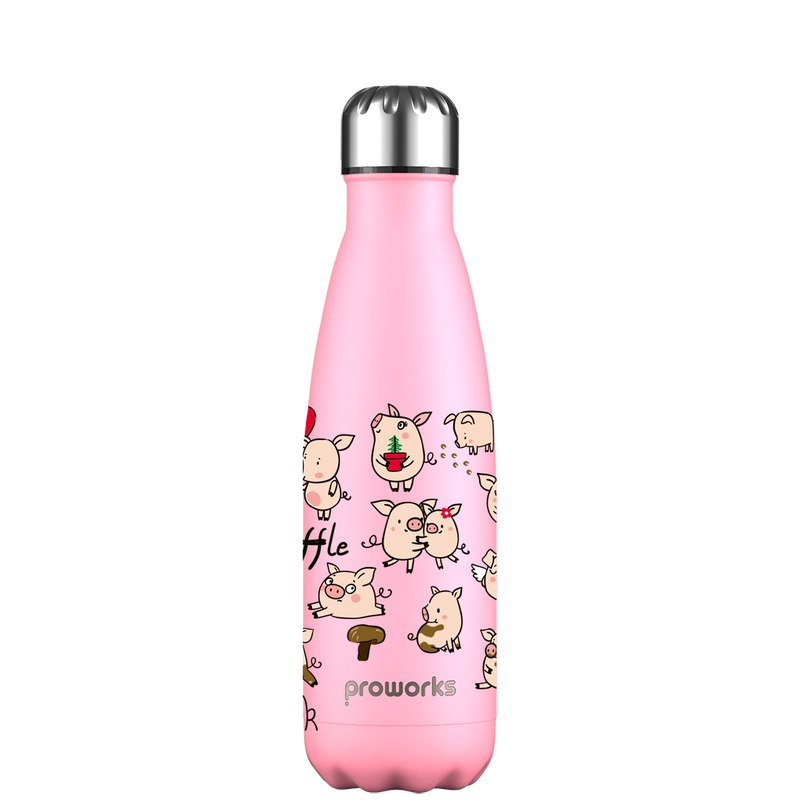 Original Pig of the bunch water bottle pattern