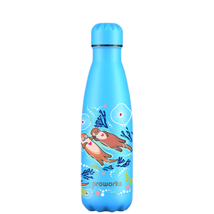 Original Otter Family Gathering Water Bottle Pattern