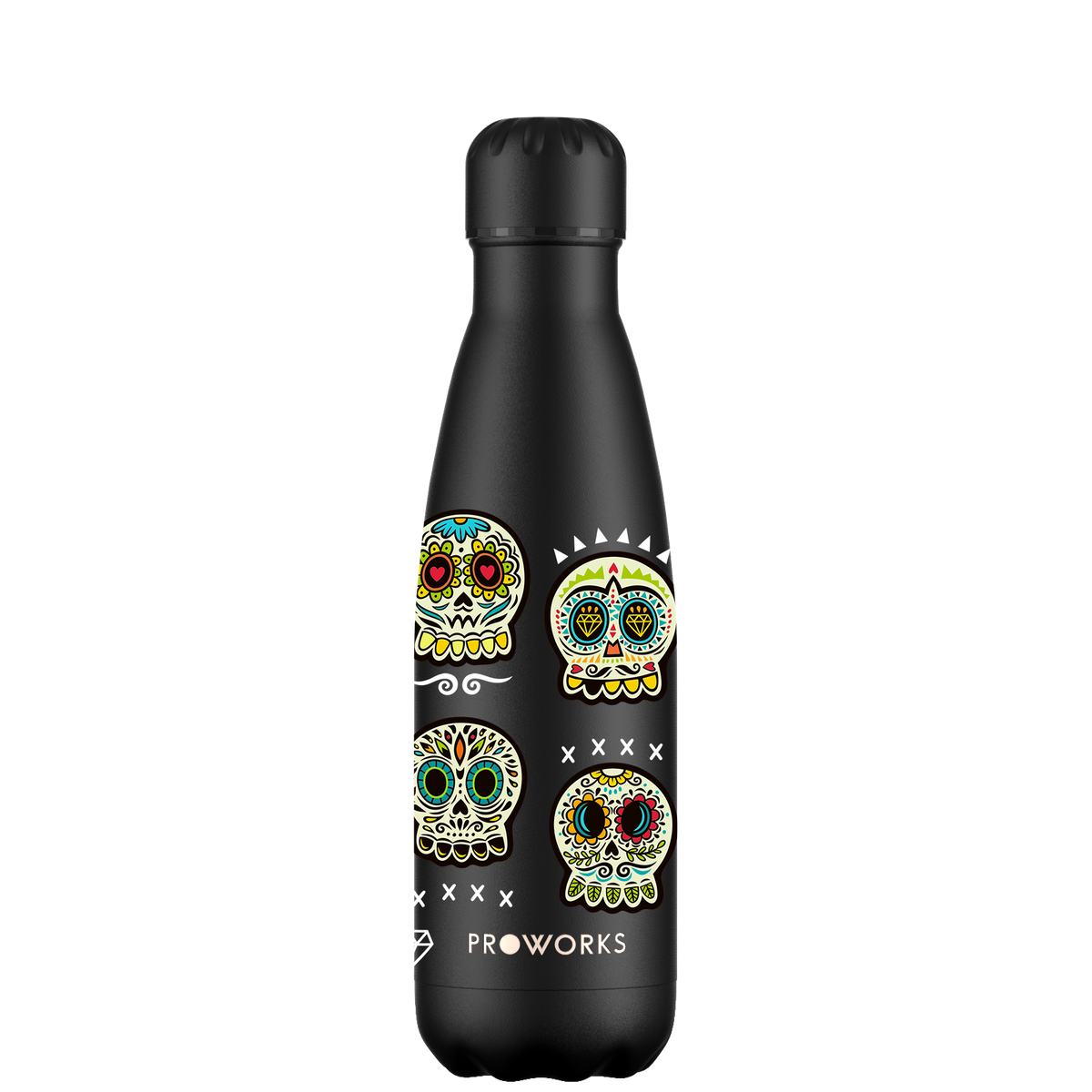 Proworks Sugar Skulls Water Bottle