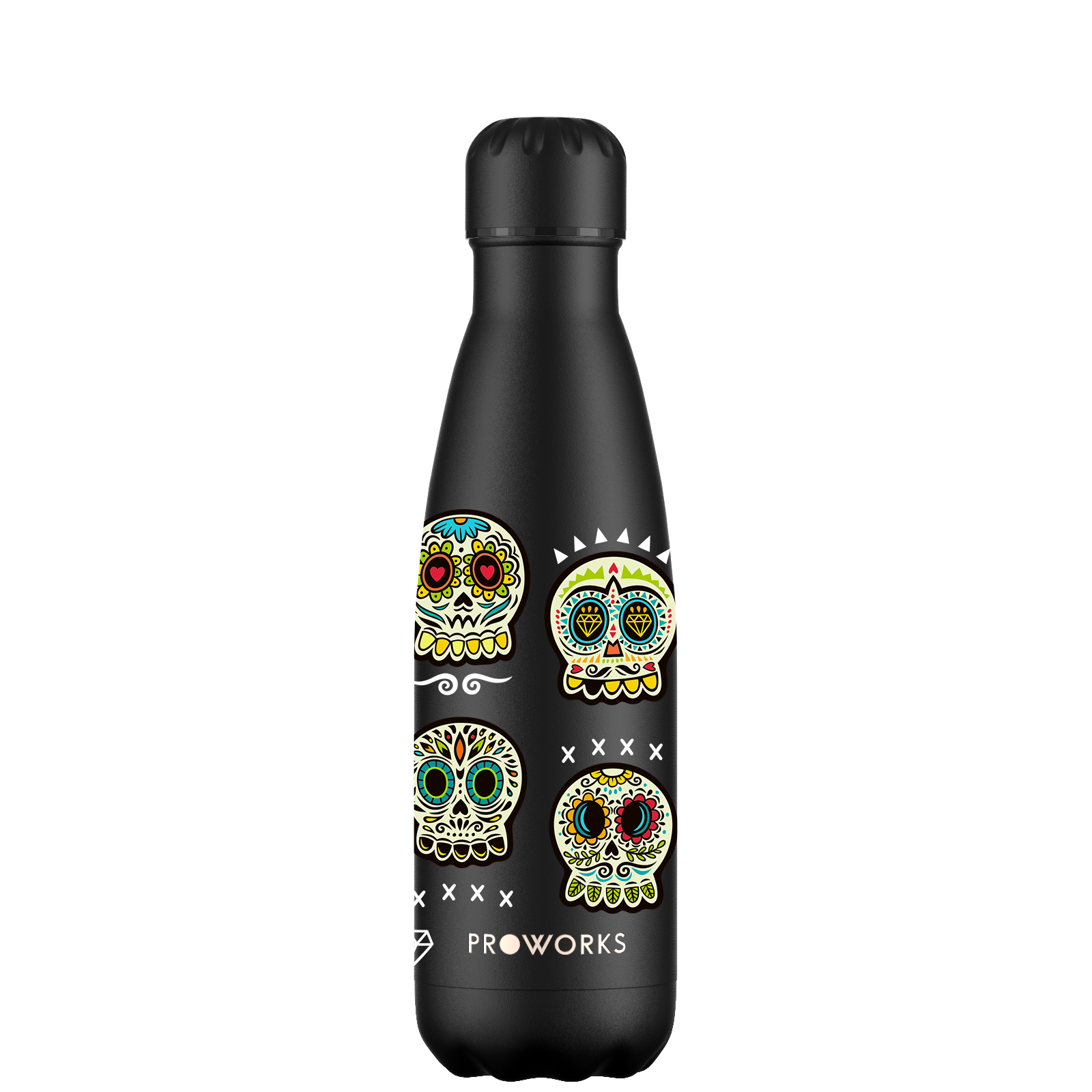 Proworks Sugar Skulls Water Bottle