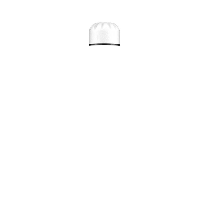 All White Lid 500ml