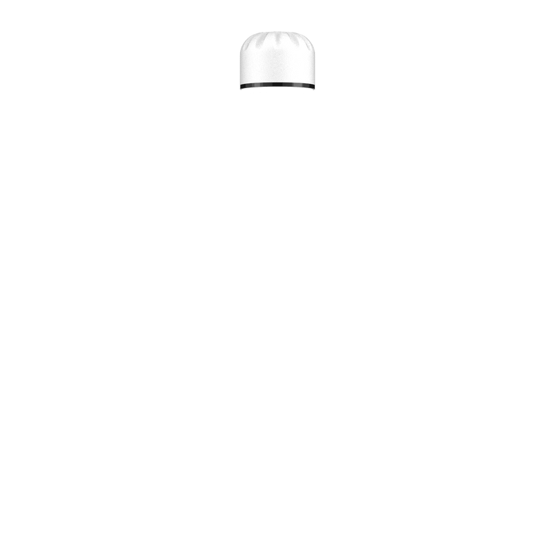 All White Lid 750ml