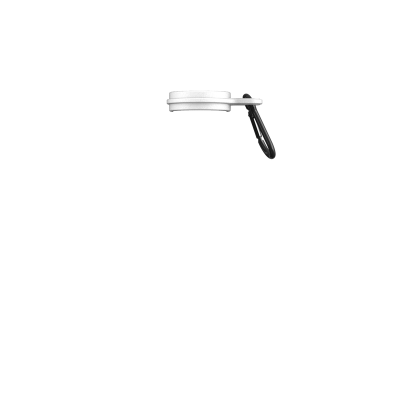 White 500ml Carabiner