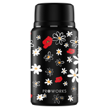 Proworks Black Daisy Food Flask 750ml 