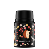 Proworks Black Hedgehog Food Flask 500ml