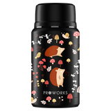 Proworks Black Hedgehog Food Flask 750ml 