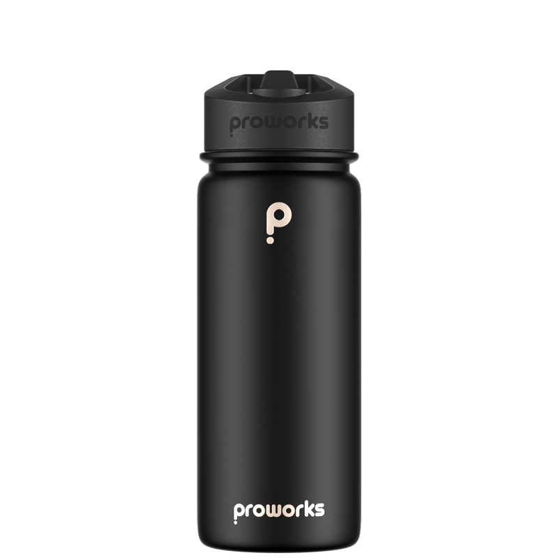 Gourde avec paille - Gen 2 Jet Black