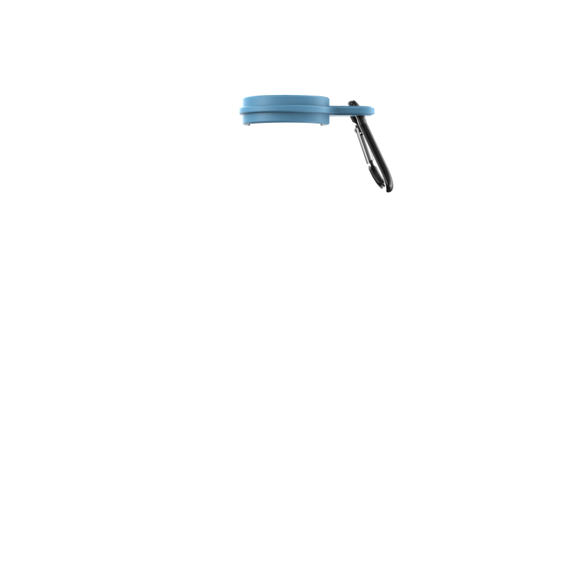 Powder Blue 750ml Carabiner