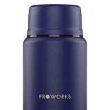 Midnight Blue Food Flask Trimmed