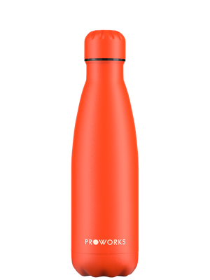 Proworks Oxy Fire Red Water Bottle Trimmed