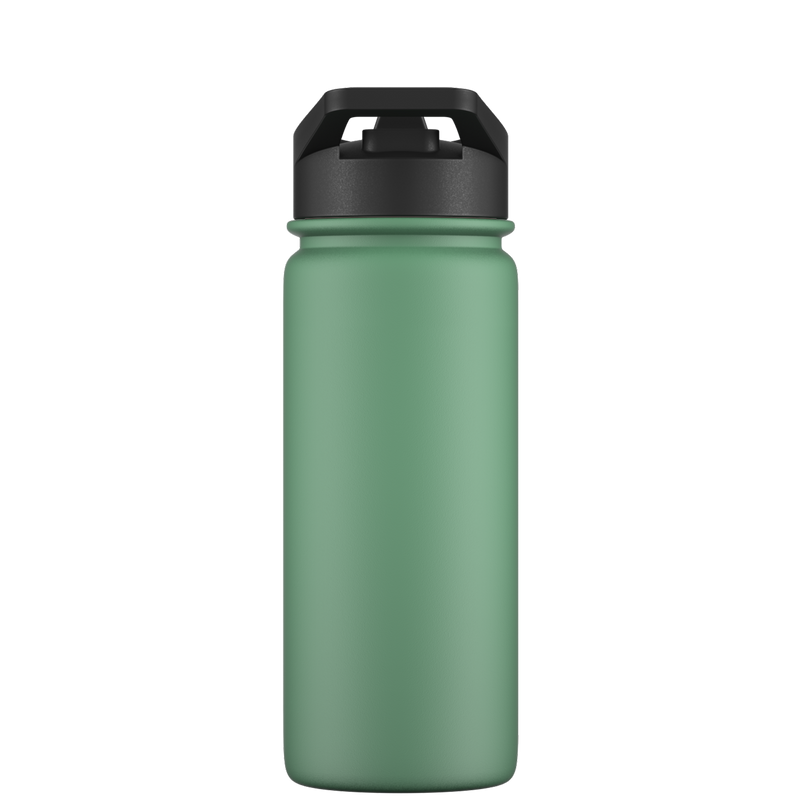 Water bottle with straw - Gen 2 Pine Green