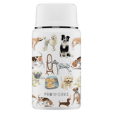 Proworks White A Dogs Tail Food Flask 750ml