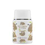Proworks All White Sloth 500ml Food Flask