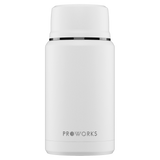Proworks All White Food Flask 750ml