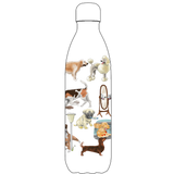 Dogs Tail Water Bottle Pattern