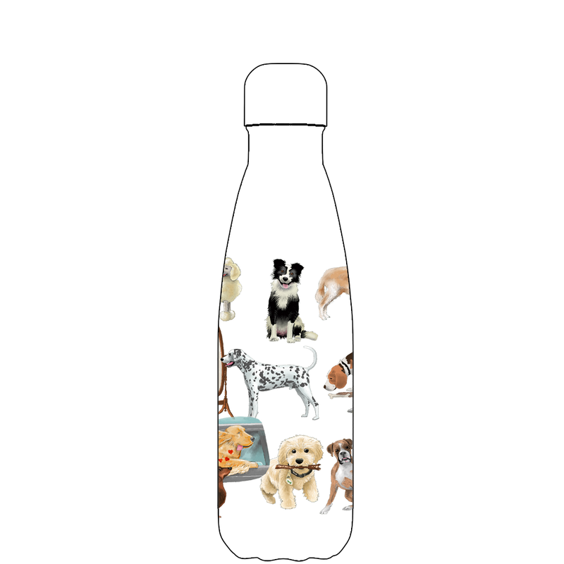 Dogs Tail Water Bottle Pattern