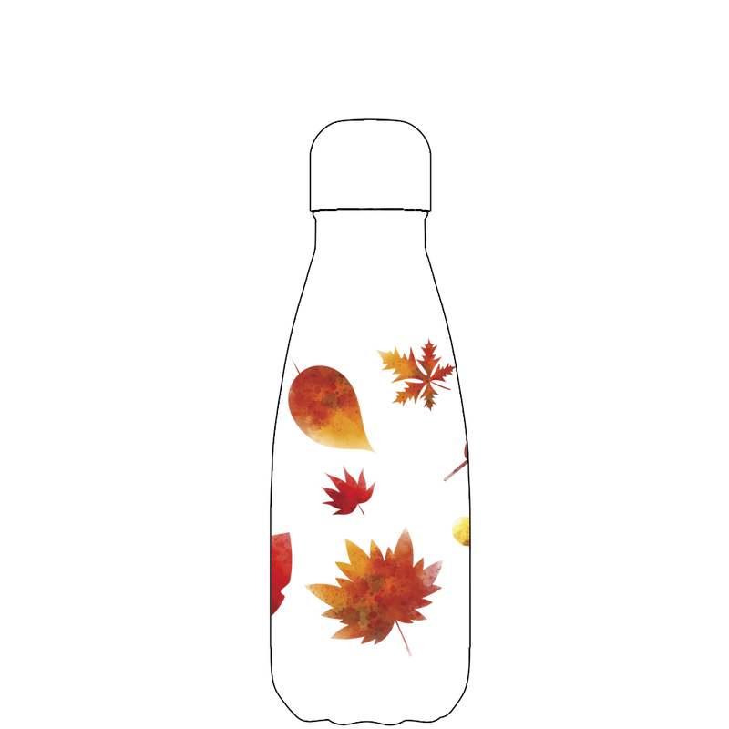 Original Autumn Leaves Water Bottle Pattern