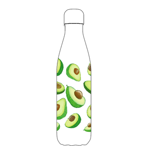 Avocado Water Bottle Pattern