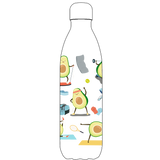 Original Avocardio Water Bottle Pattern
