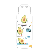 Borraccia con cannuccia - Modello Avocardio Gen 2