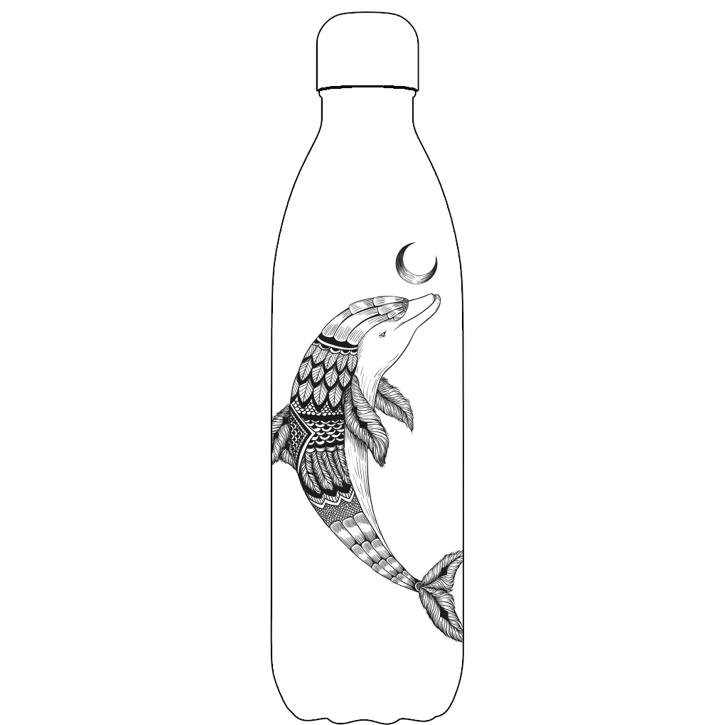 Original Aztec Dolphin Pattern