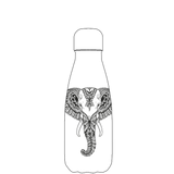 Original Aztec Elephant Water Bottle Pattern