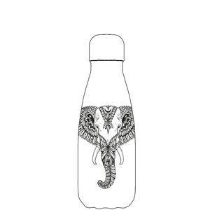 Original Aztec Elephant Water Bottle Pattern