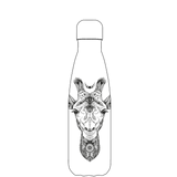Original Aztec Giraffe Water Bottle Pattern