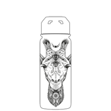 Bottiglia d'acqua con cannuccia - Modello azteco Giraffa Gen 2
