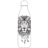 Original Aztec Lion Water Bottle Pattern
