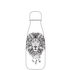 Original Aztec Lion Water Bottle Pattern