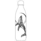Original Aztec Whale Water Bottle Pattern