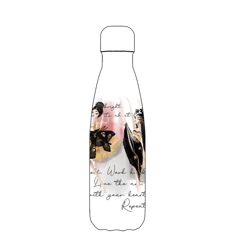 Original Ballet Dancer Water Bottle Pattern