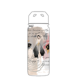 Bottiglia d'acqua con cannuccia - Modello di ballerina di danza classica Gen 2