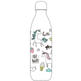 Original Be Unique Unicorn Water Bottle Pattern