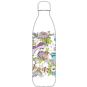 Original Butterfly Beauty Water Bottle Pattern