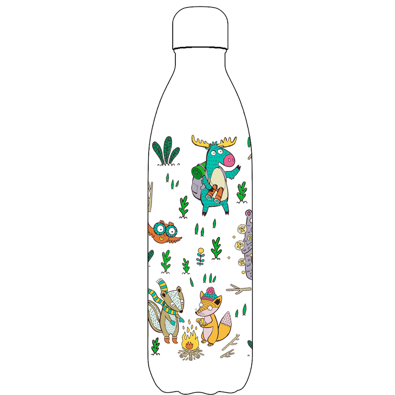 Original Camping Animals Pattern