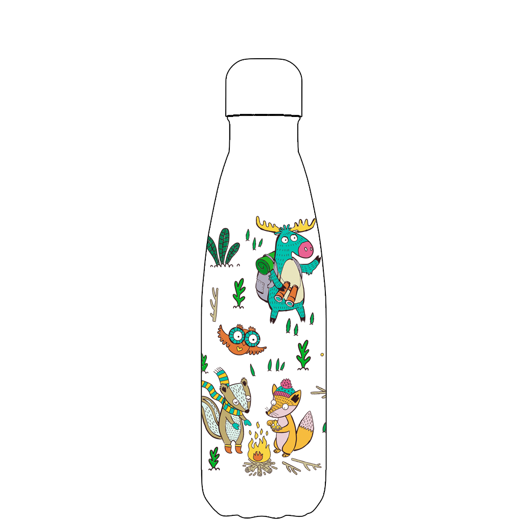 Modèle original d’animaux de camping