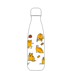 Patrón original de yoga para gatos.