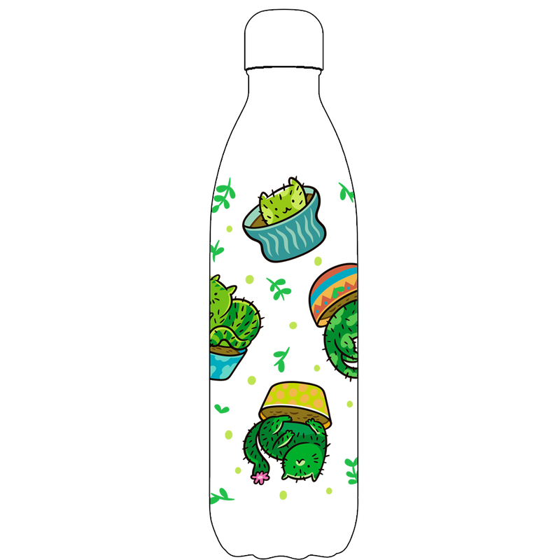Original Catcus Water Bottle Pattern