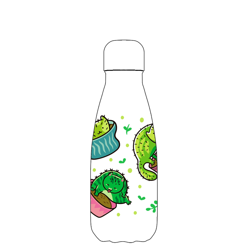 Original Catcus Water Bottle Pattern
