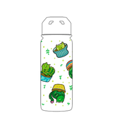 Wasserflasche mit Strohhalm – Gen 2 Catcus Pattern