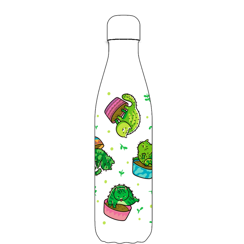 Original Catcus Water Bottle Pattern
