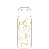 Bottiglia d'acqua con cannuccia - Modello Celeste Gen 2