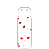 Water bottle with straw - Gen 2 Daisy Pattern