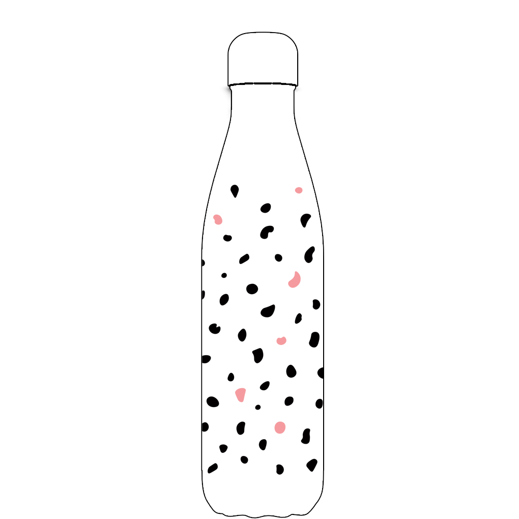 Original Disty Dalmatian Water Bottle Pattern