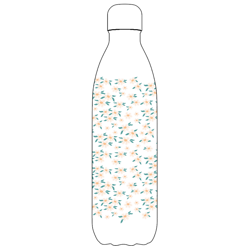 Original Ditsy Floral Water Bottle Pattern