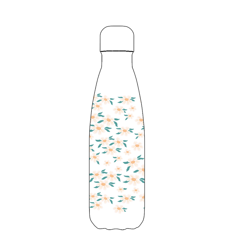 Original Ditsy Floral Water Bottle Pattern